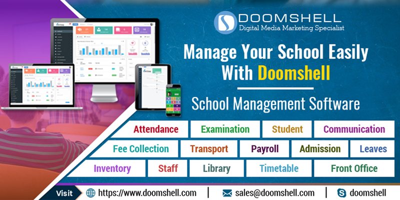 Online School Management System Software Features